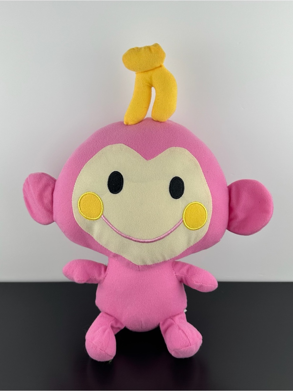 Fiesta RARE Chi Chai Monchan Pink Monkey 11” Sanrio Plush Stuffed Animal